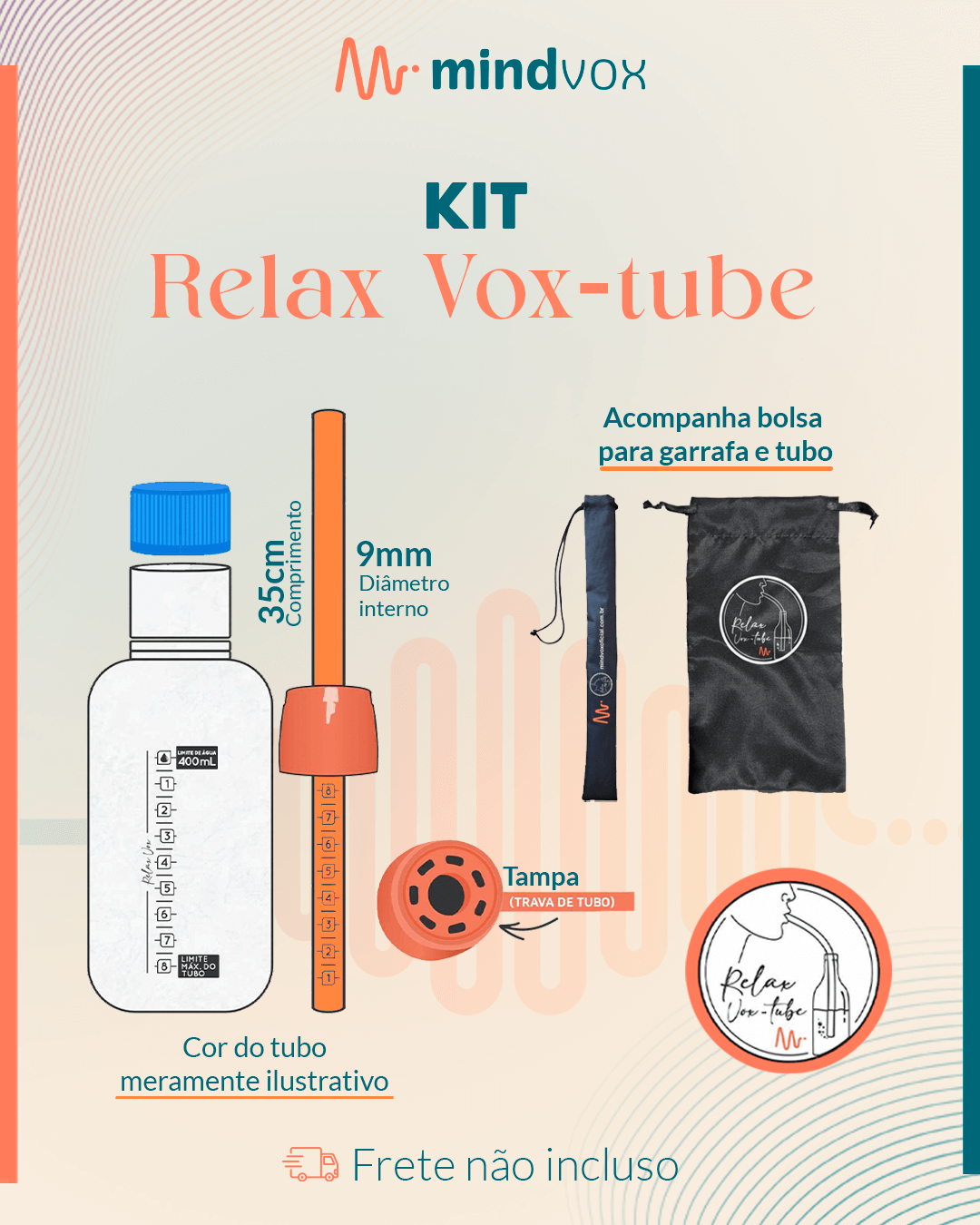 Relax Vox-tube + Garrafa